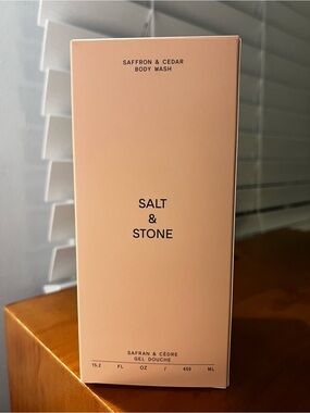 Salt & Stone Body Wash - Saffron and Cedar